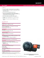 Preview for 2 page of Sony ICF-C8WM - Speaker Dock Clock Specifications