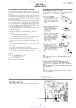 Preview for 3 page of Sony ICF-SW07 Service Manual