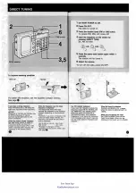 Preview for 8 page of Sony ICF-SW1E Operating Instructions Manual