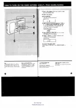 Preview for 12 page of Sony ICF-SW1E Operating Instructions Manual