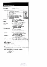 Preview for 16 page of Sony ICF-SW1E Operating Instructions Manual