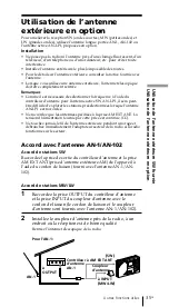 Preview for 75 page of Sony ICF-SW7600GR - Portable Radio Operating Instructions Manual