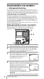 Preview for 182 page of Sony ICF-SW7600GR - Portable Radio Operating Instructions Manual