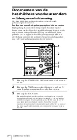 Preview for 184 page of Sony ICF-SW7600GR - Portable Radio Operating Instructions Manual