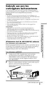 Preview for 195 page of Sony ICF-SW7600GR - Portable Radio Operating Instructions Manual