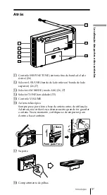 Preview for 205 page of Sony ICF-SW7600GR - Portable Radio Operating Instructions Manual