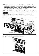 Preview for 3 page of Sony IFB-X600E Operating Instructions Manual