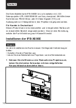 Preview for 10 page of Sony IFB-X600E Operating Instructions Manual