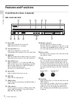 Preview for 8 page of Sony Ipela NSR-1050H User Manual