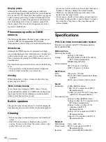 Preview for 32 page of Sony IPELA PCS-TL33 Quick Start Manual