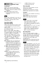 Preview for 70 page of Sony Ipela PCS-XG80 Operating Instructions Manual