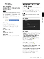 Preview for 19 page of Sony Ipela SNCA-ZX104 User Manual