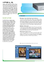 Preview for 2 page of Sony Ipela SNT-V704 Brochure & Specs