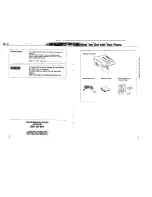 Preview for 2 page of Sony IT-D10 Operating Instructions Manual