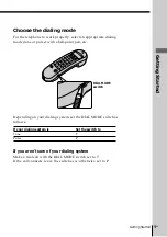 Preview for 9 page of Sony IT-ID20 - Streamline Phone Operating Instructions Manual