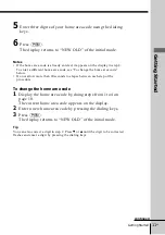 Preview for 11 page of Sony IT-ID20 - Streamline Phone Operating Instructions Manual