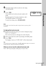 Preview for 13 page of Sony IT-ID20 - Streamline Phone Operating Instructions Manual