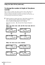 Preview for 38 page of Sony IT-ID20 - Streamline Phone Operating Instructions Manual