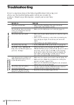 Preview for 44 page of Sony IT-ID20 - Streamline Phone Operating Instructions Manual