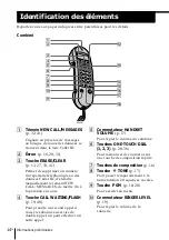 Preview for 60 page of Sony IT-ID20 - Streamline Phone Operating Instructions Manual