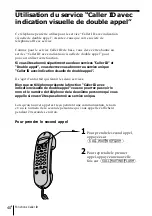 Preview for 86 page of Sony IT-ID20 - Streamline Phone Operating Instructions Manual