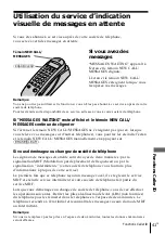 Preview for 87 page of Sony IT-ID20 - Streamline Phone Operating Instructions Manual