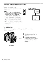 Preview for 10 page of Sony IT-M602 - Telephone With Speaker Phone Operating Instructions Manual