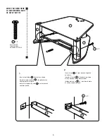 Preview for 6 page of Sony KD-30XS955 Instructions: TV stand Instruction Manual