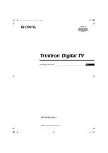 Sony KD-32NX100U Operating Instructions Manual preview