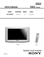 Preview for 2 page of Sony KD-34XBR2 - 34" Hdtv Fd Trinitron Wega Service Manual