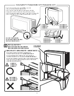 Preview for 11 page of Sony KD-34XBR960 Instructions: TV stand Instructions Manual