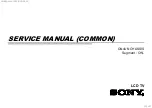 Preview for 2 page of Sony KD-43X7 F Series Service Manual