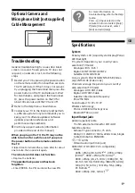 Preview for 5 page of Sony KD-55X8 TK Series Reference Manual