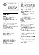 Preview for 14 page of Sony KD-55X8 TK Series Reference Manual