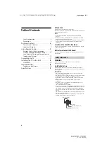 Preview for 2 page of Sony KD-65S8500C Reference Manual