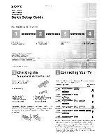 Sony KDE-50XS955 - 50" Flat Panel Color Tv Operating Instructions Manual preview