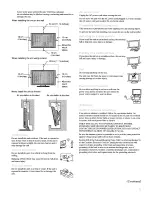 Preview for 15 page of Sony KDE-50XS955 - 50" Flat Panel Color Tv Operating Instructions Manual