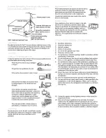 Preview for 16 page of Sony KDE-50XS955 - 50" Flat Panel Color Tv Operating Instructions Manual