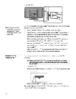 Preview for 62 page of Sony KDE-50XS955 - 50" Flat Panel Color Tv Operating Instructions Manual