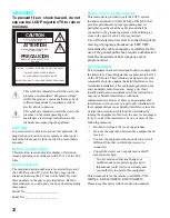 Preview for 2 page of Sony KDF-60XBR950 - 60" Rear Projection TV Operating Instructions Manual