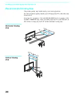 Preview for 20 page of Sony KDF-60XBR950 - 60" Rear Projection TV Operating Instructions Manual