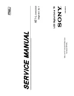 Preview for 2 page of Sony KDL-32EX500 - Bravia Ex Series Lcd Television Service Manual