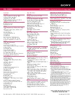 Preview for 2 page of Sony KDL-32L504 - 32" Class Bravia L Series Lcd Tv Specifications