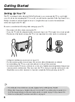 Preview for 6 page of Sony KDL-32LL150 - 32" Class Bravia L Series Lcd Tv Operating Instructions Manual