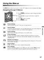 Preview for 27 page of Sony KDL-32LL150 - 32" Class Bravia L Series Lcd Tv Operating Instructions Manual