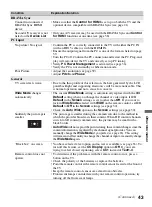 Preview for 43 page of Sony KDL-32LL150 - 32" Class Bravia L Series Lcd Tv Operating Instructions Manual