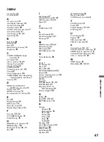 Preview for 47 page of Sony KDL-32LL150 - 32" Class Bravia L Series Lcd Tv Operating Instructions Manual