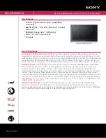 Sony KDL-32M4000/W - Bravia M Series Lcd Television Specifications preview