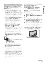 Preview for 7 page of Sony KDL-40WL140 - Bravia Lcd Television Operating Instructions Manual