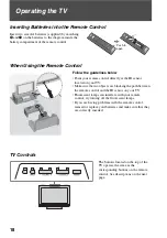 Preview for 18 page of Sony KDL-40WL140 - Bravia Lcd Television Operating Instructions Manual